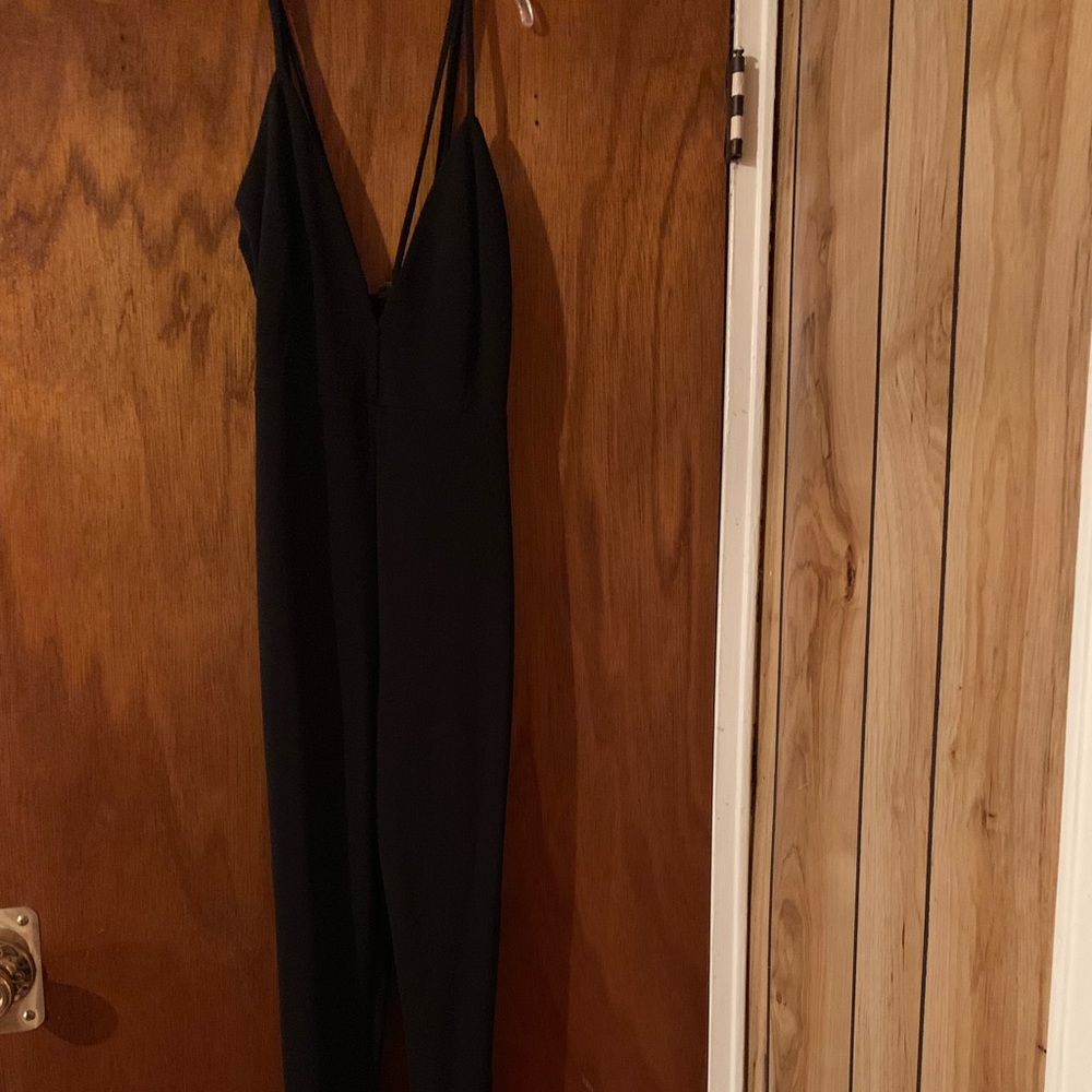 Fashion Nova XS Black Jumpsuit